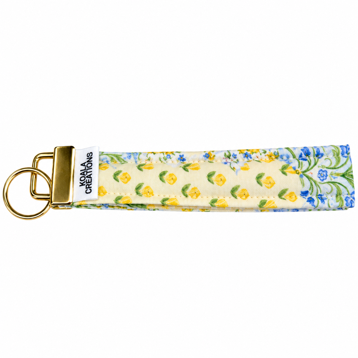 Lemonade Picnic Keychain Wristlet