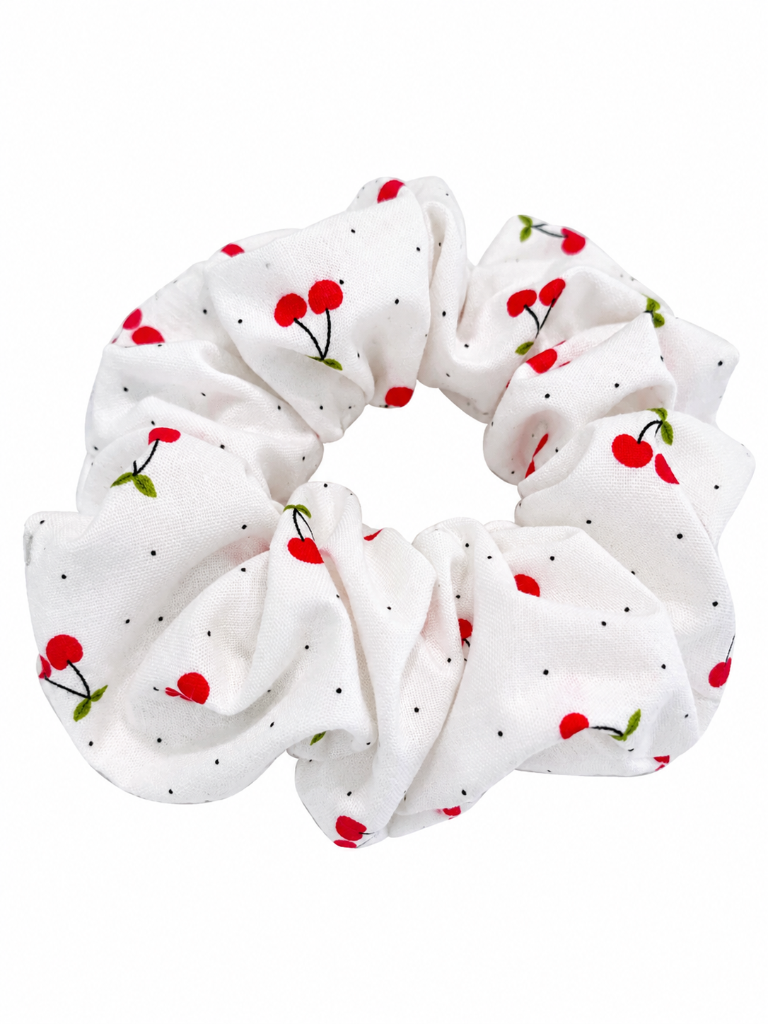 Cherry Grove Cotton Scrunchie