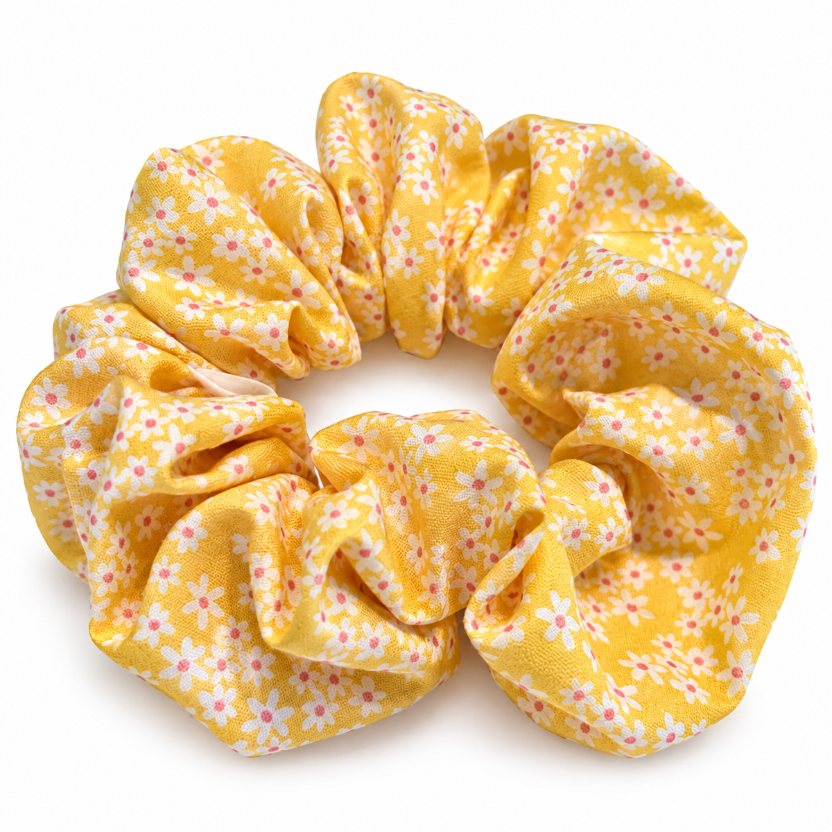 Sun Blossom Cotton Scrunchie