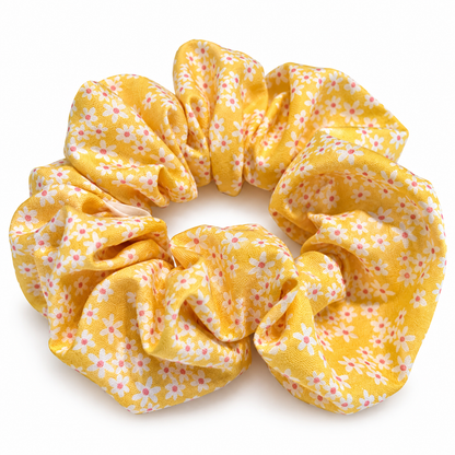 Sun Blossom Cotton Scrunchie