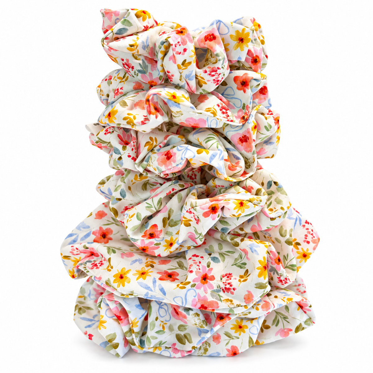 Wildflower Meadow Cotton Scrunchie