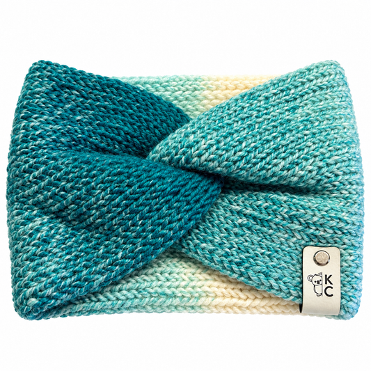 Creamy Teal Ear Warmer Headband