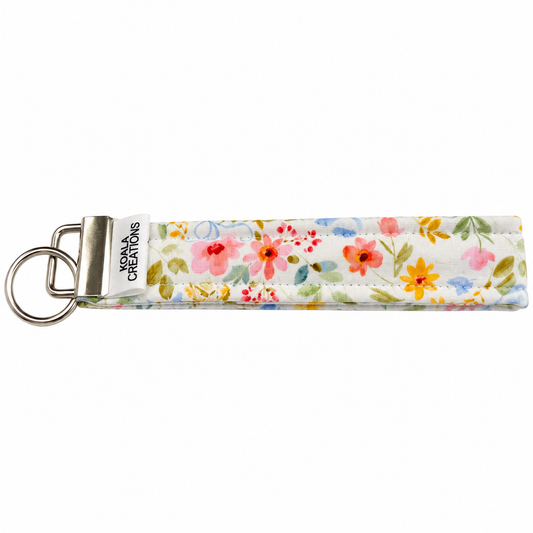 Wildflower Meadow Keychain Wristlet