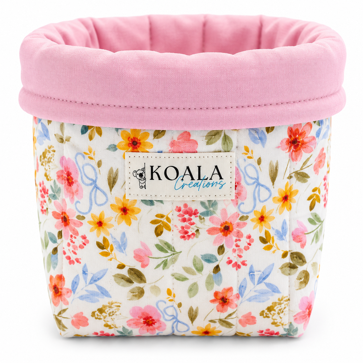 Wildflower Meadow Quilted Vanity Bucket