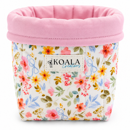 Wildflower Meadow Quilted Vanity Bucket