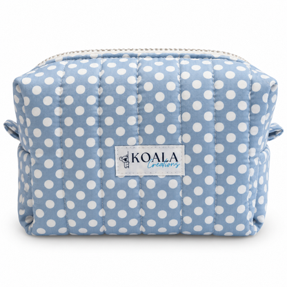 Confetti Sky Quilted Makeup Bag