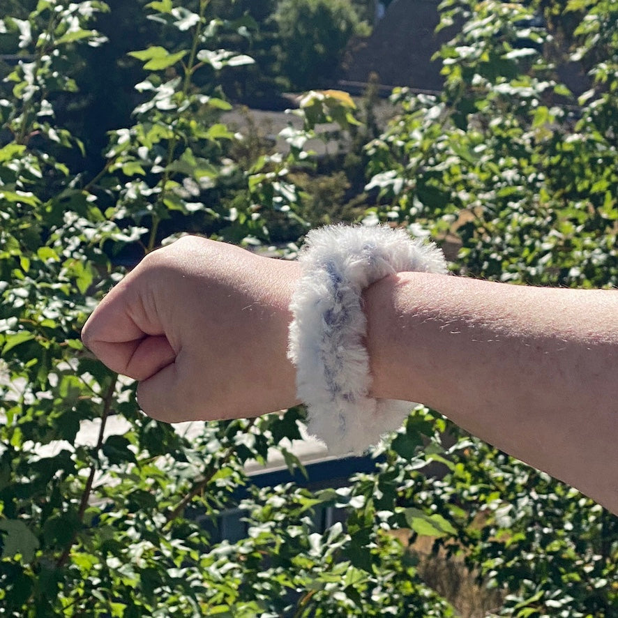 Crochet Fluffy Scrunchies